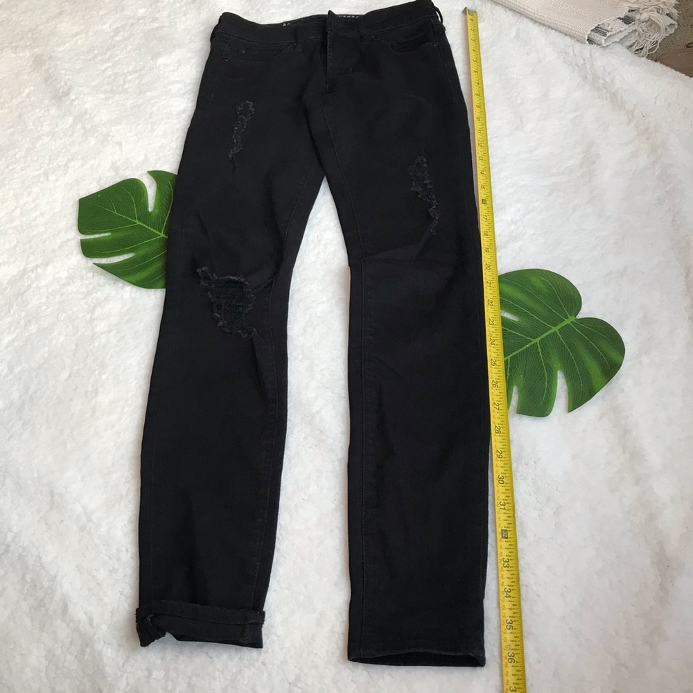 Articles of Society Black Distressed Skinny Jeans - Picture 2 of 5